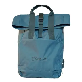 Roll-Top Backpack - Blue