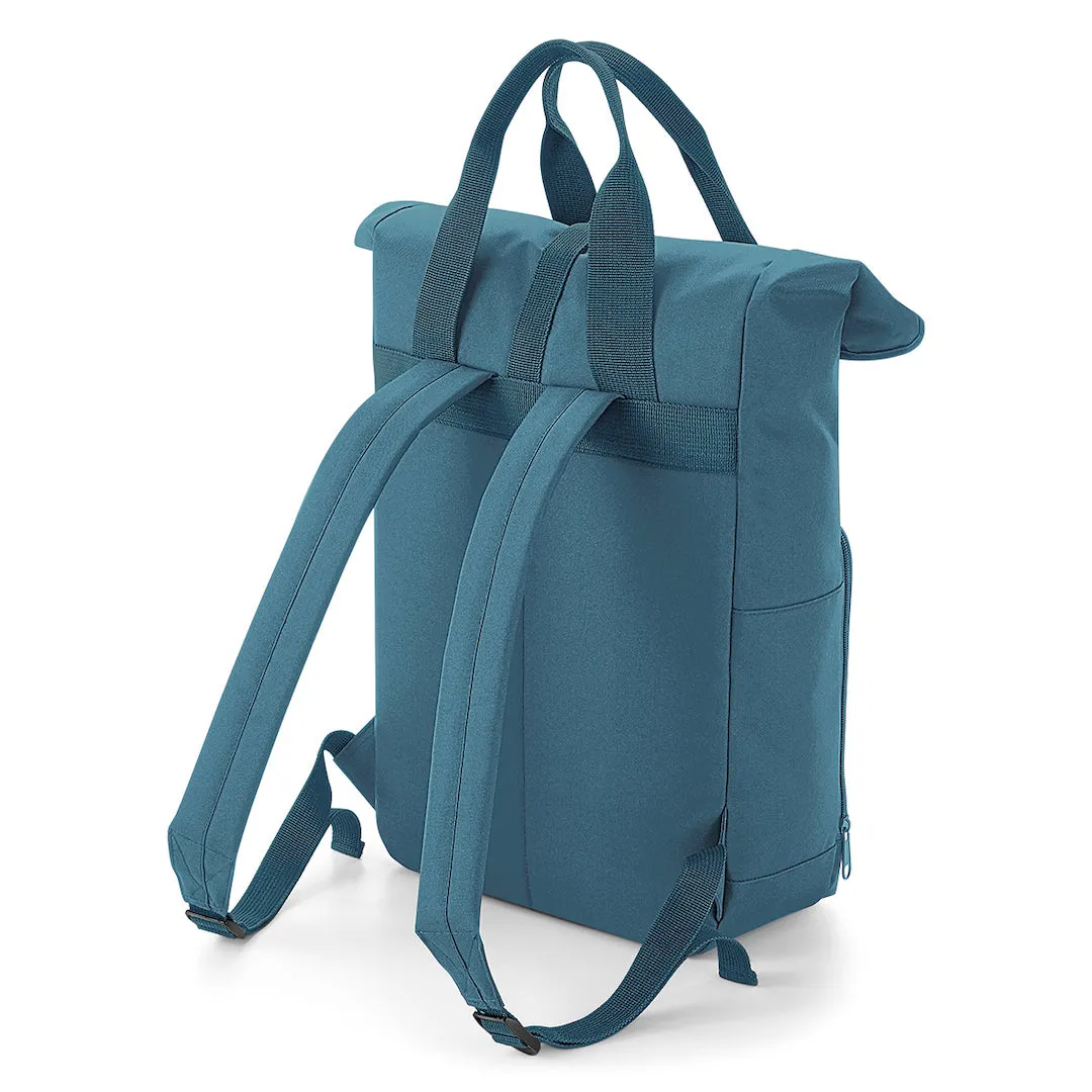 Roll-Top Backpack - Blue