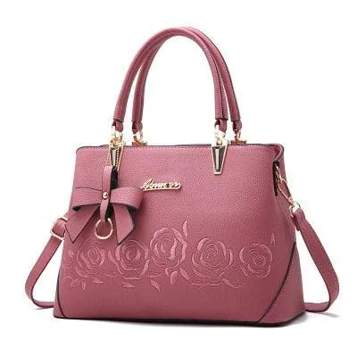 Rose Lady Designer Shoulder Bag