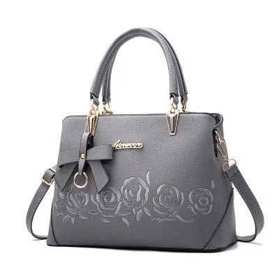 Rose Lady Designer Shoulder Bag