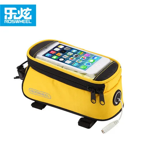 Roswheel 12496 mtb mountain bike bag bicycle bag accessories cycling bags basket pannier bycicle phone case