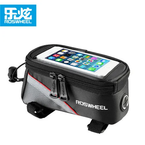 Roswheel 12496 mtb mountain bike bag bicycle bag accessories cycling bags basket pannier bycicle phone case