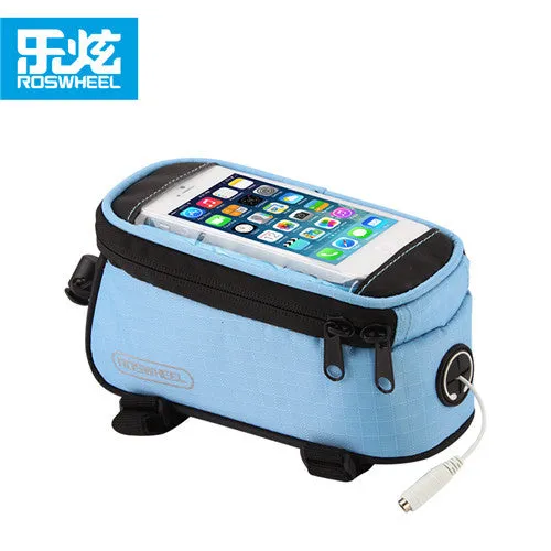 Roswheel 12496 mtb mountain bike bag bicycle bag accessories cycling bags basket pannier bycicle phone case