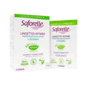 Saforelle Intimate Wipes (x10)