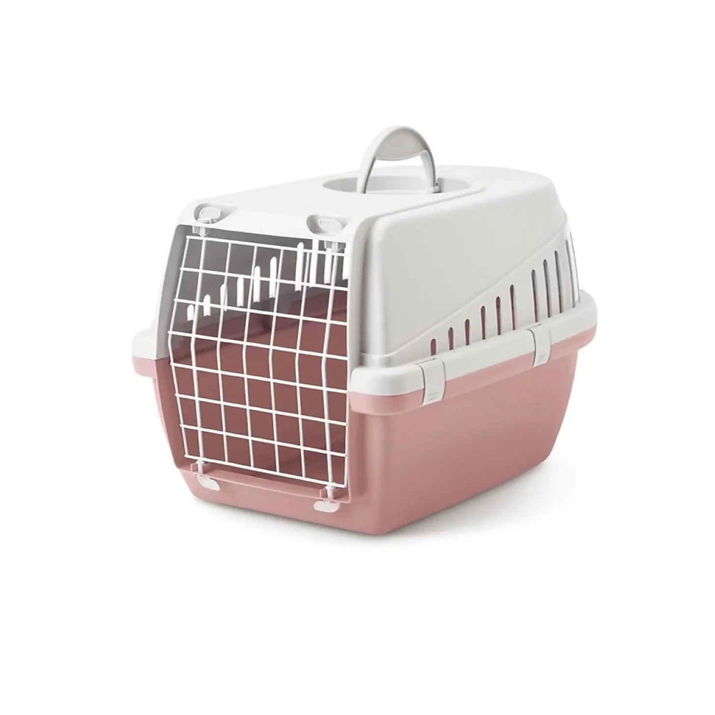 Savic Trotter 2 Pet Carrier Light Grey-Ash Rose 22*15*13 inch