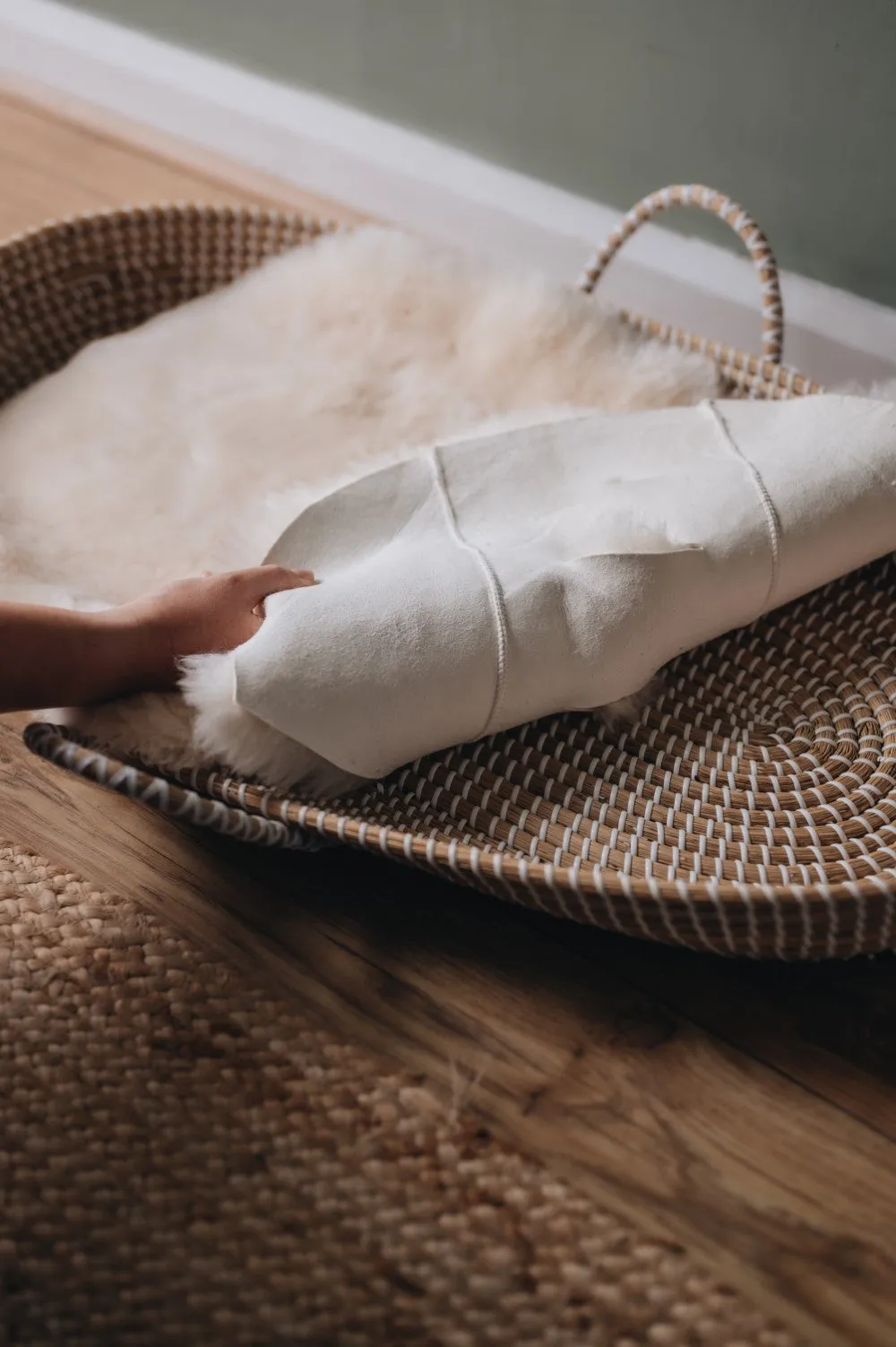 Sheepskin Baby Pram Liner