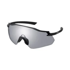 Shimano Equinox Glasses Black Mate with Photochromic Grey Lens