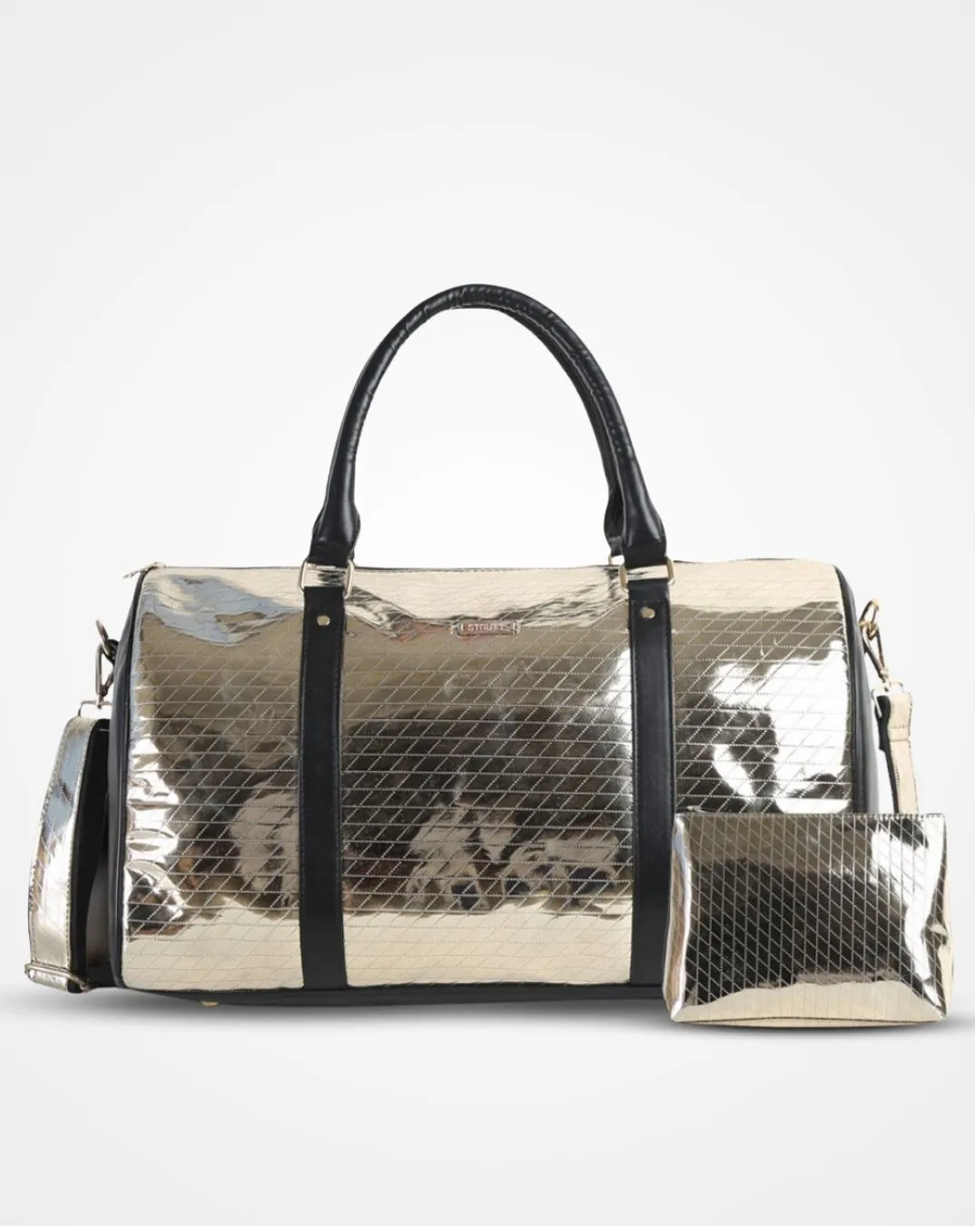 SHIMMER SILVER CABIN BAG - CARRY-ON LUGGAGE