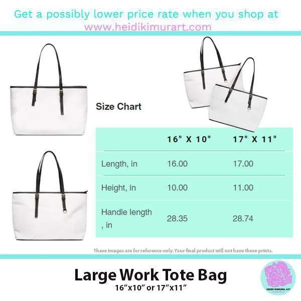 Sky Blue Women's Tote Bag, Solid Color Modern Essential Designer PU Leather Shoulder Bag For Ladies