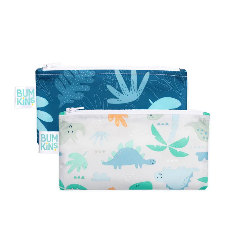 Small Snack Bag 2pk - Tropic / Dinosaurs