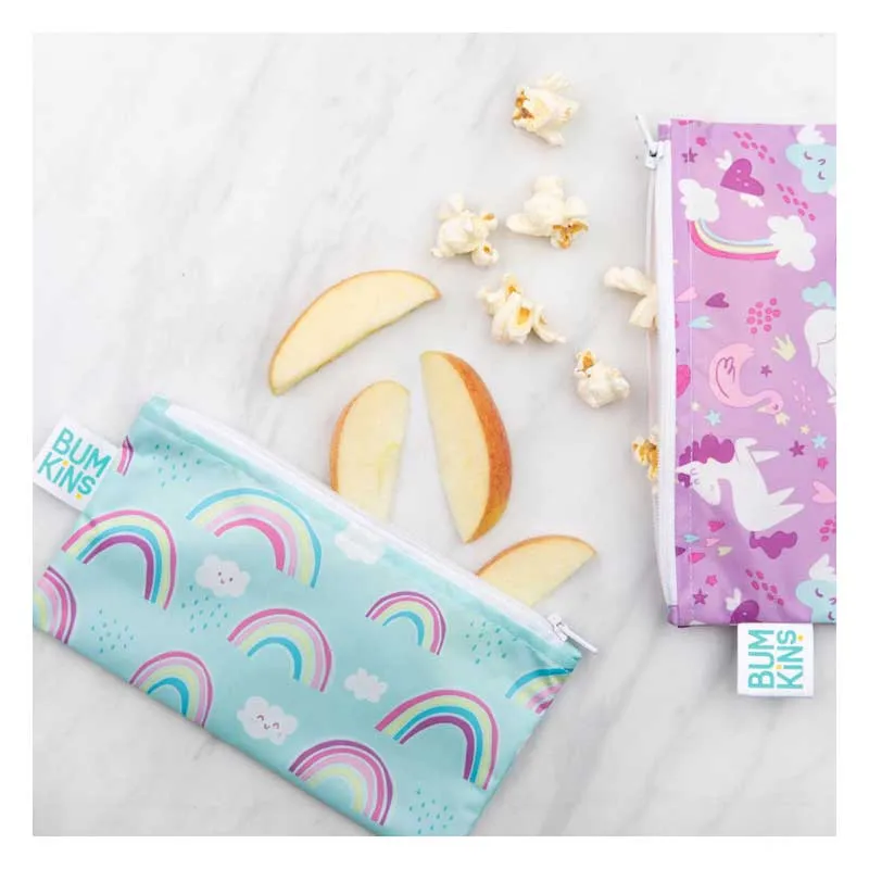 Small Snack Bag 2pk - Unicorn