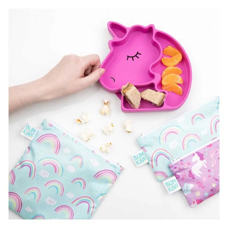 Small Snack Bag 2pk - Unicorn