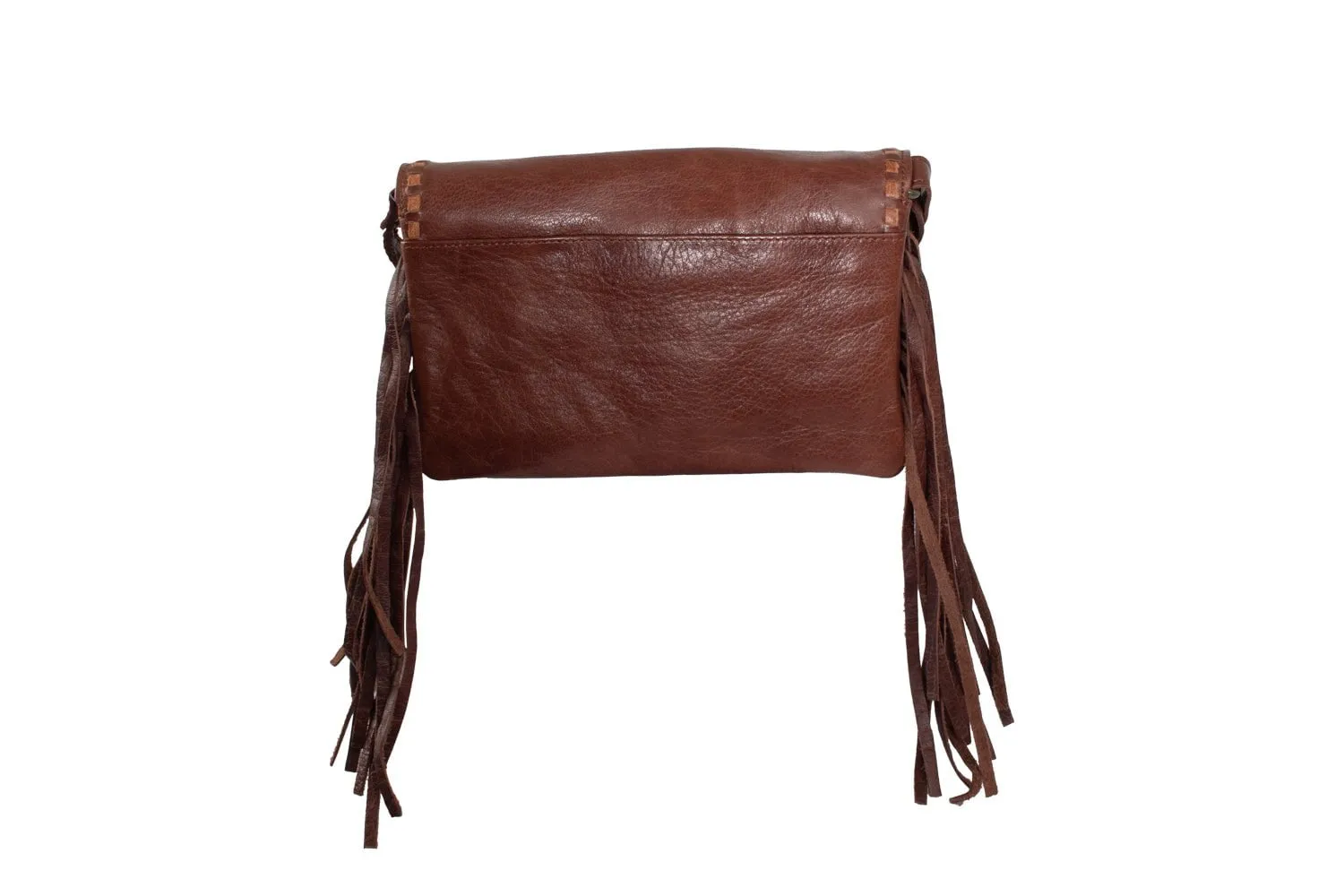 STS Ranchwear Womens Indie Harper Walnut Buffalo Leather Crossbody Bag