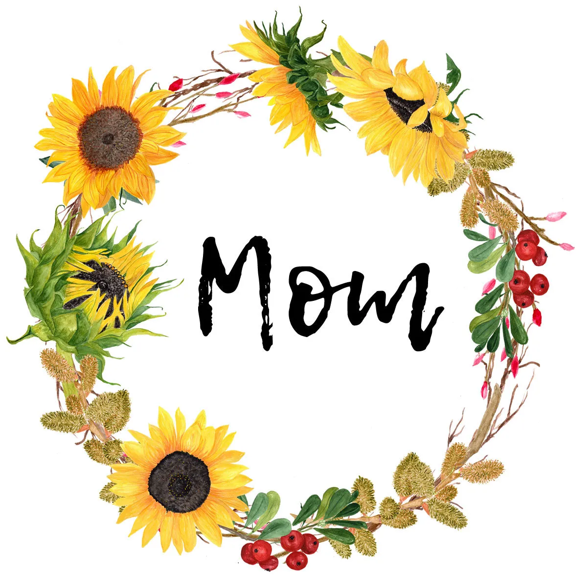 Sunflower Bag - Momma, Bonus Mom, Step Mom, & Mom Available