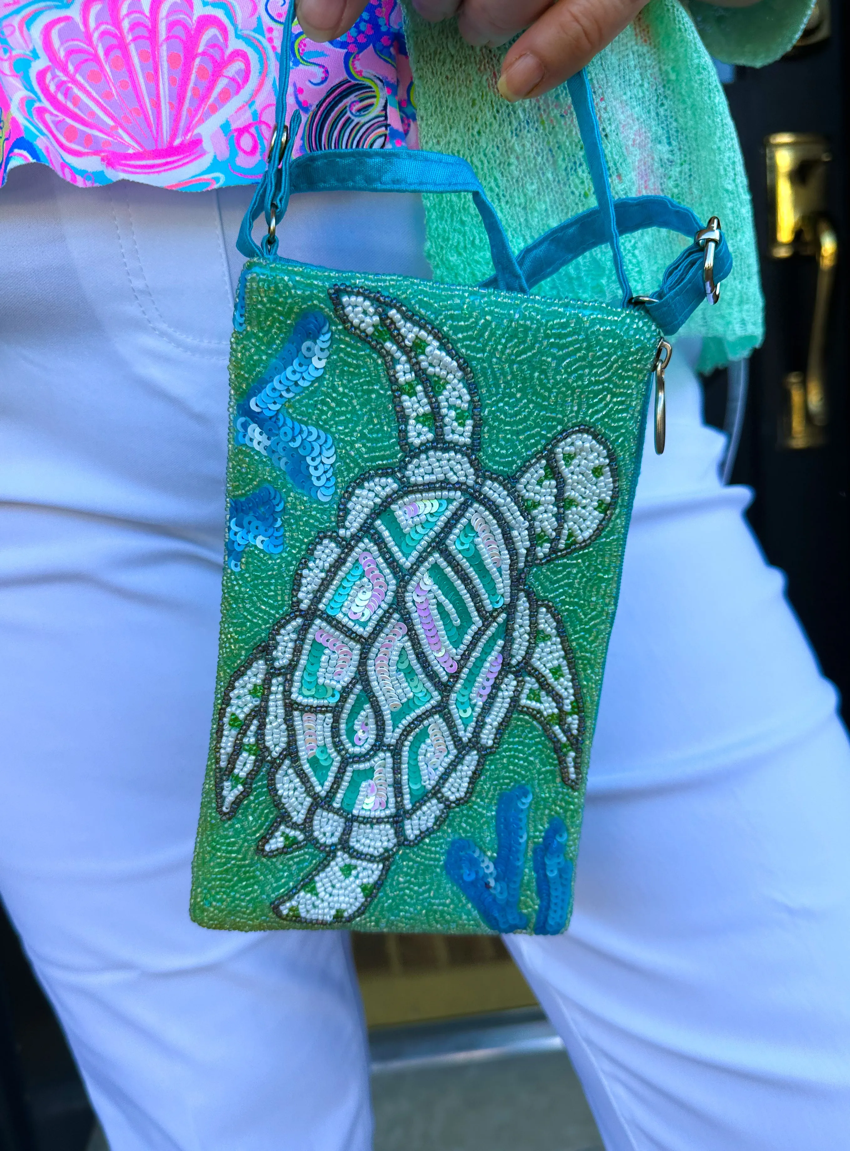 Swimming Turtle Club Bag