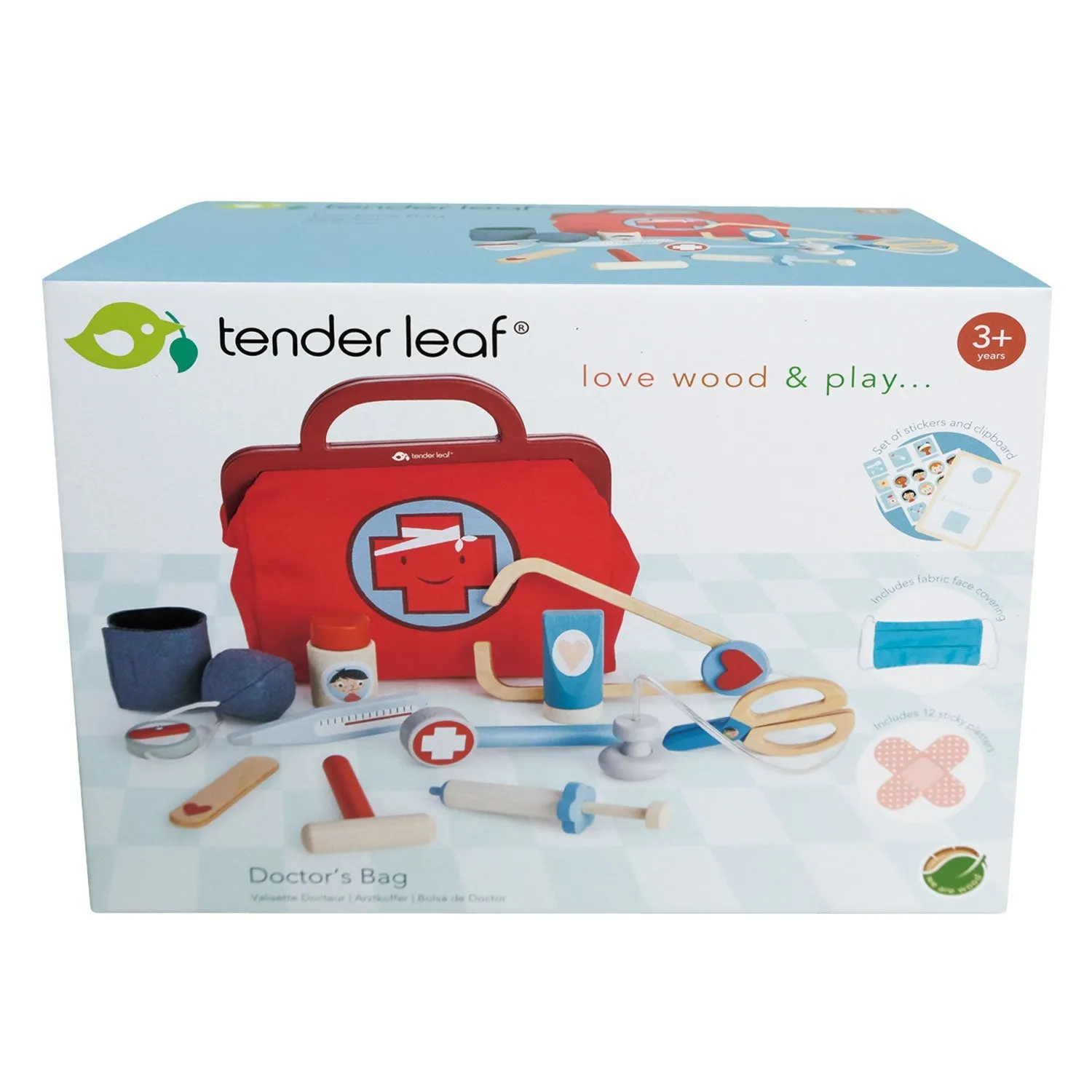 Tenderleaf Doctor's Bag Set