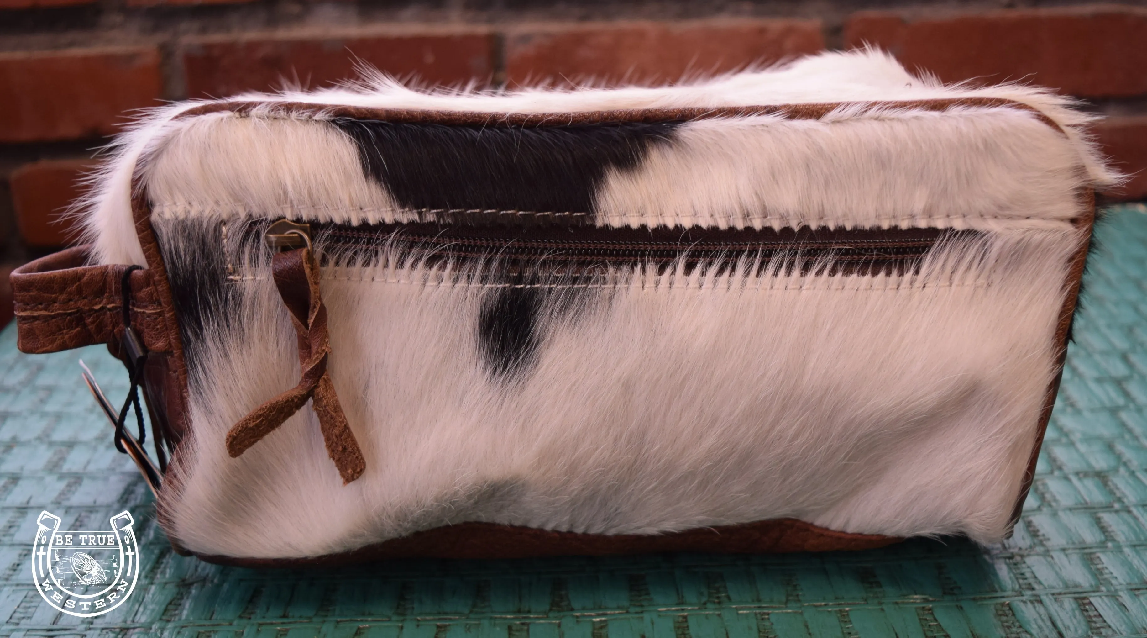 The American Darling Cowhide Shave Bag