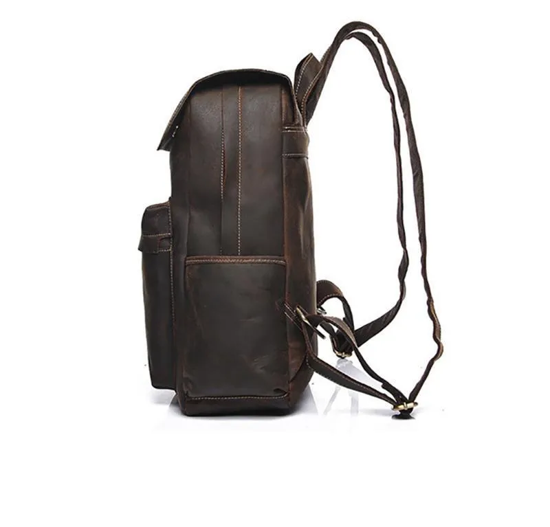 The Helka Backpack | Genuine Vintage Leather Backpack