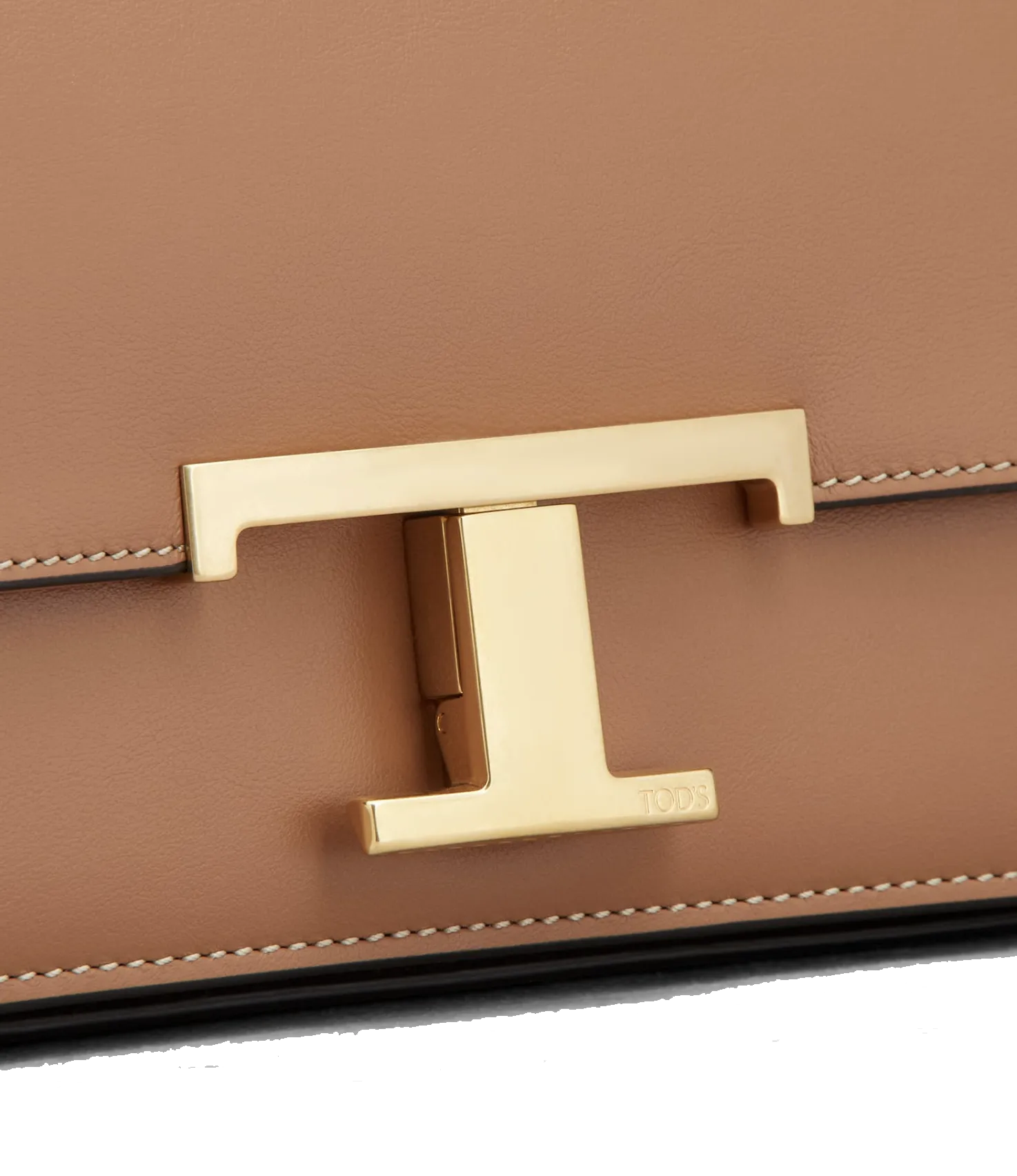 TODS T TIMELESS CROSSBODY BAG COGNAC