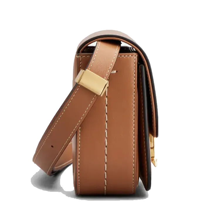 TODS T TIMELESS CROSSBODY BAG COGNAC