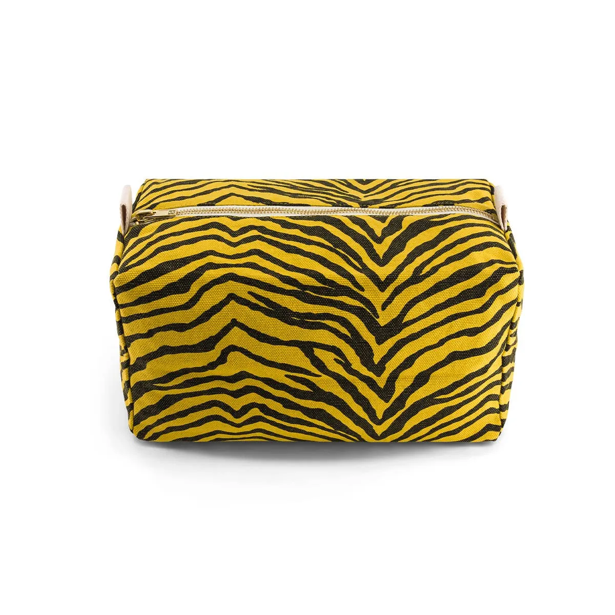 TOILETRY BAG - YELLOW ZEBRA