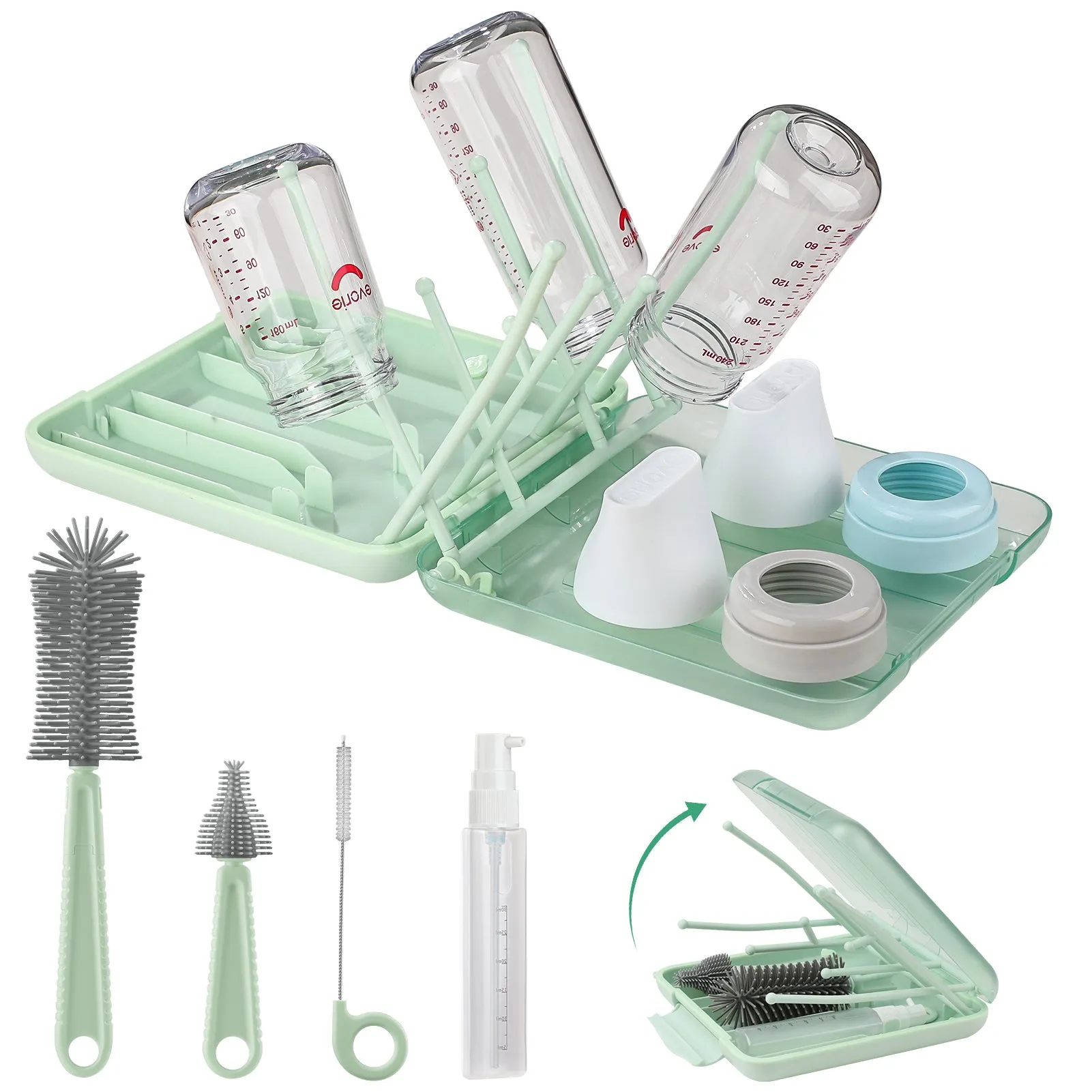 Travel Bottle Cleaner Kit