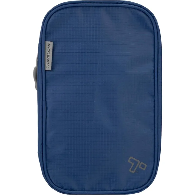 Travelon Compact Hanging Toiletry Bag Royal Blue