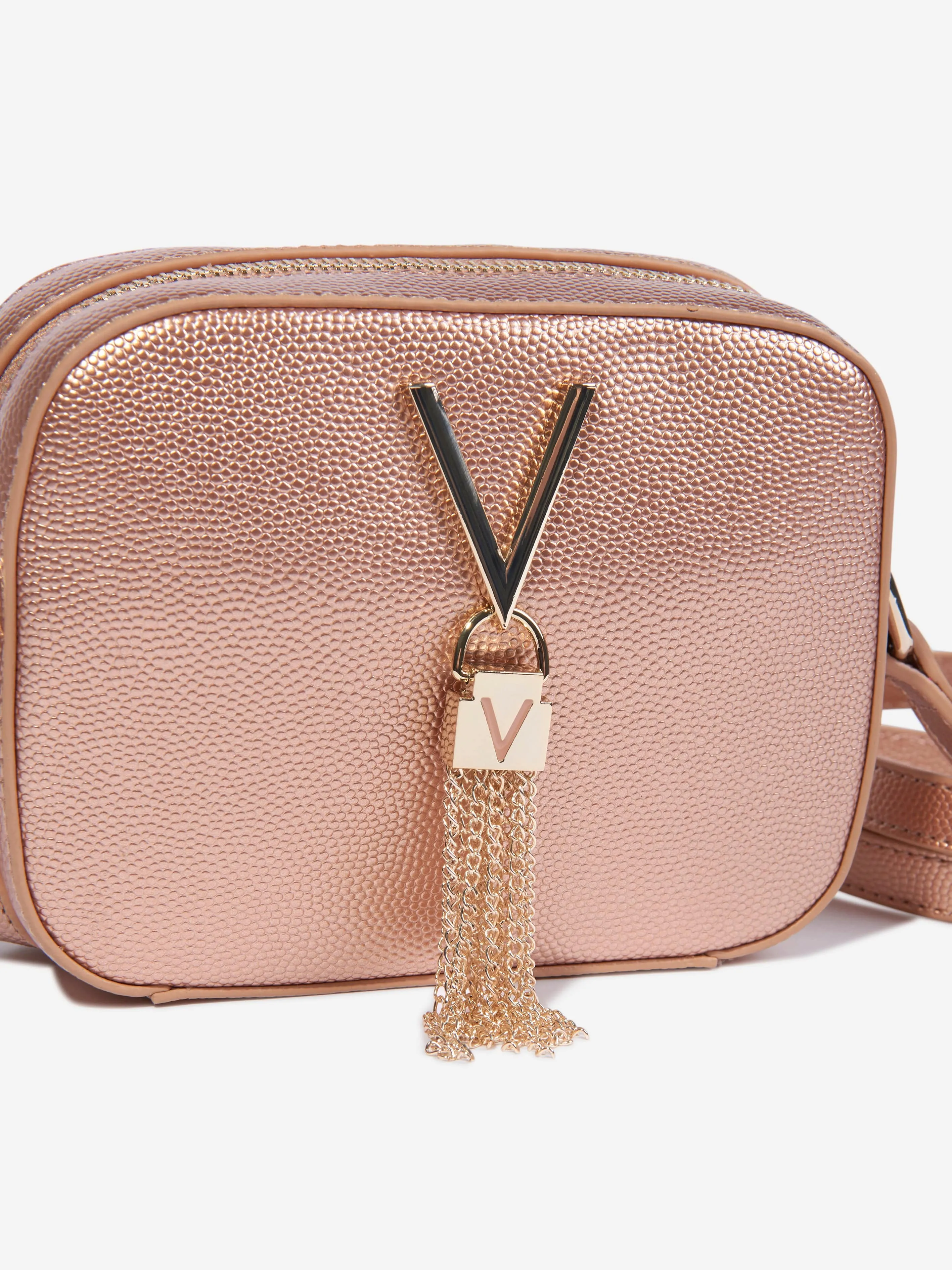 Valentino Girls Divina Crossbody Bag in Gold (17cm)