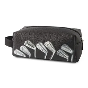 Vintage Signature Golf Clubs Toiletry Bag