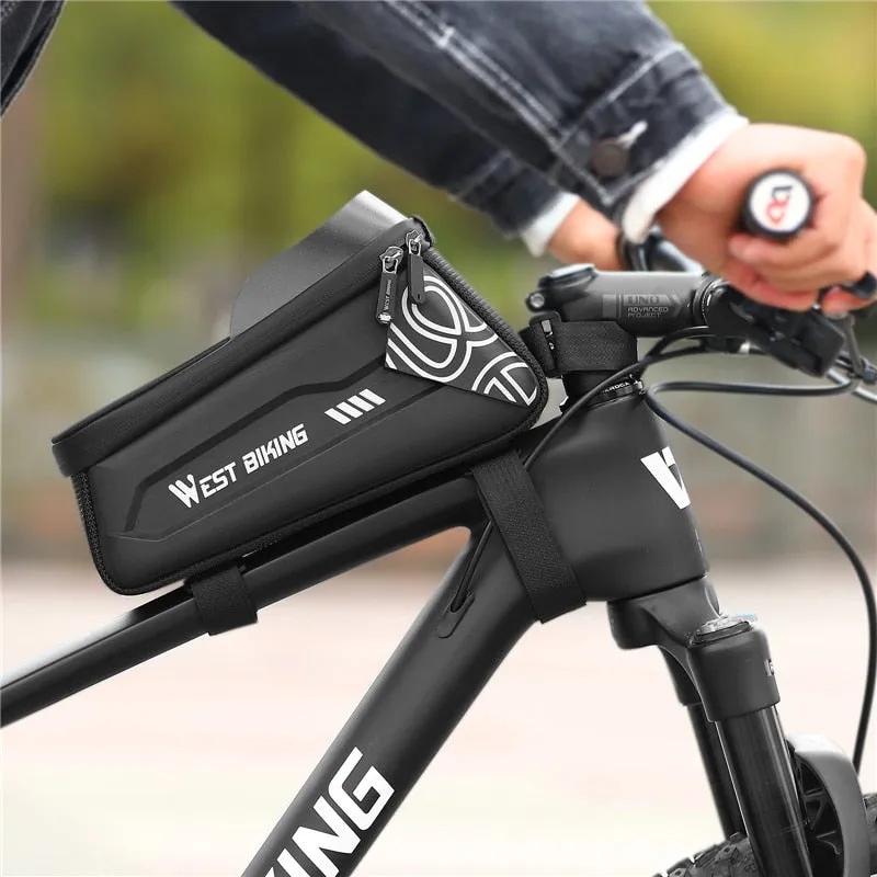 Waterproof Bicycle Bag Touchscreen Phone Case Large Capacity Front Handlebar Cycling Bag MTB Road Bike Accessories