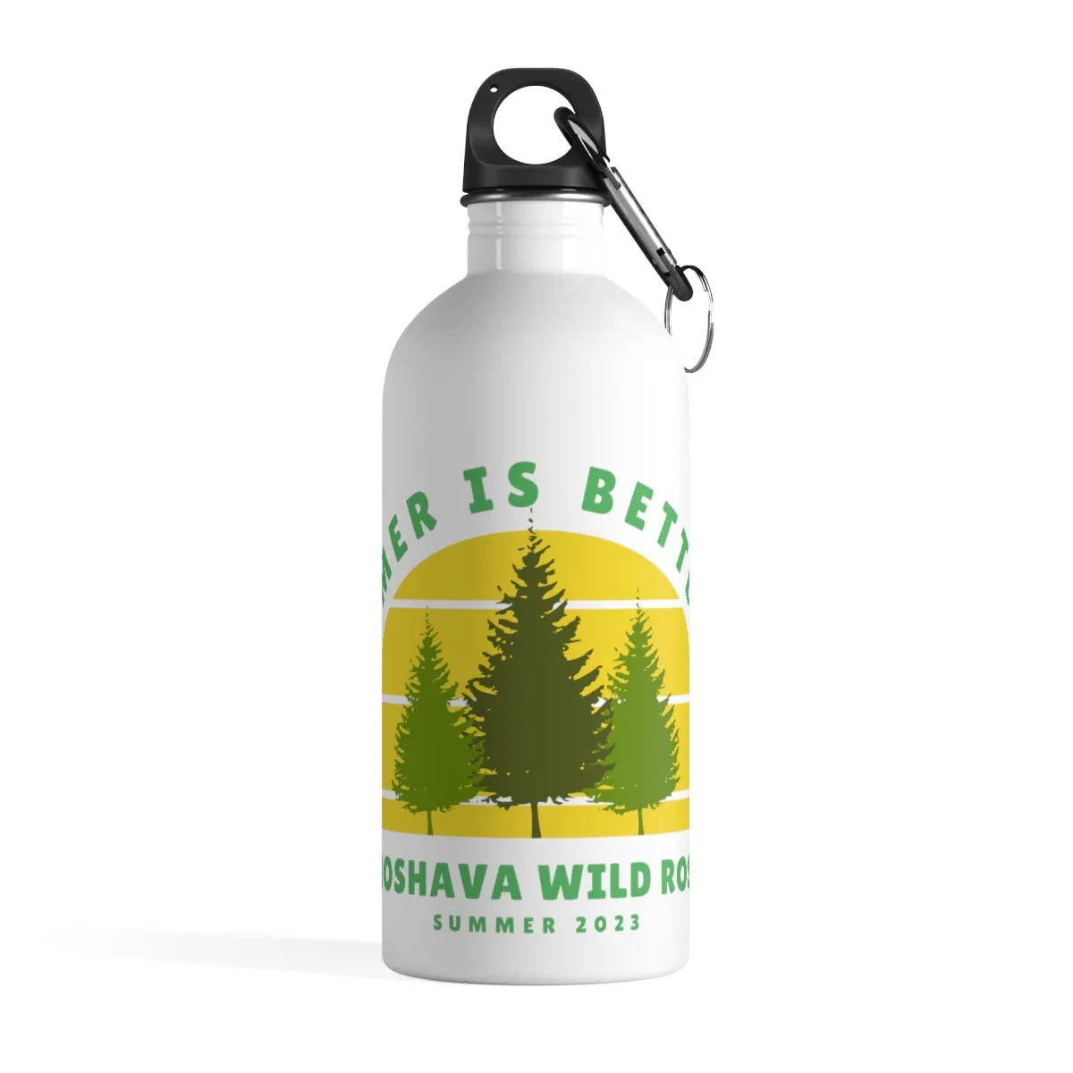 Wild Rose Stainless Steel Water Bottle - Summer 2023