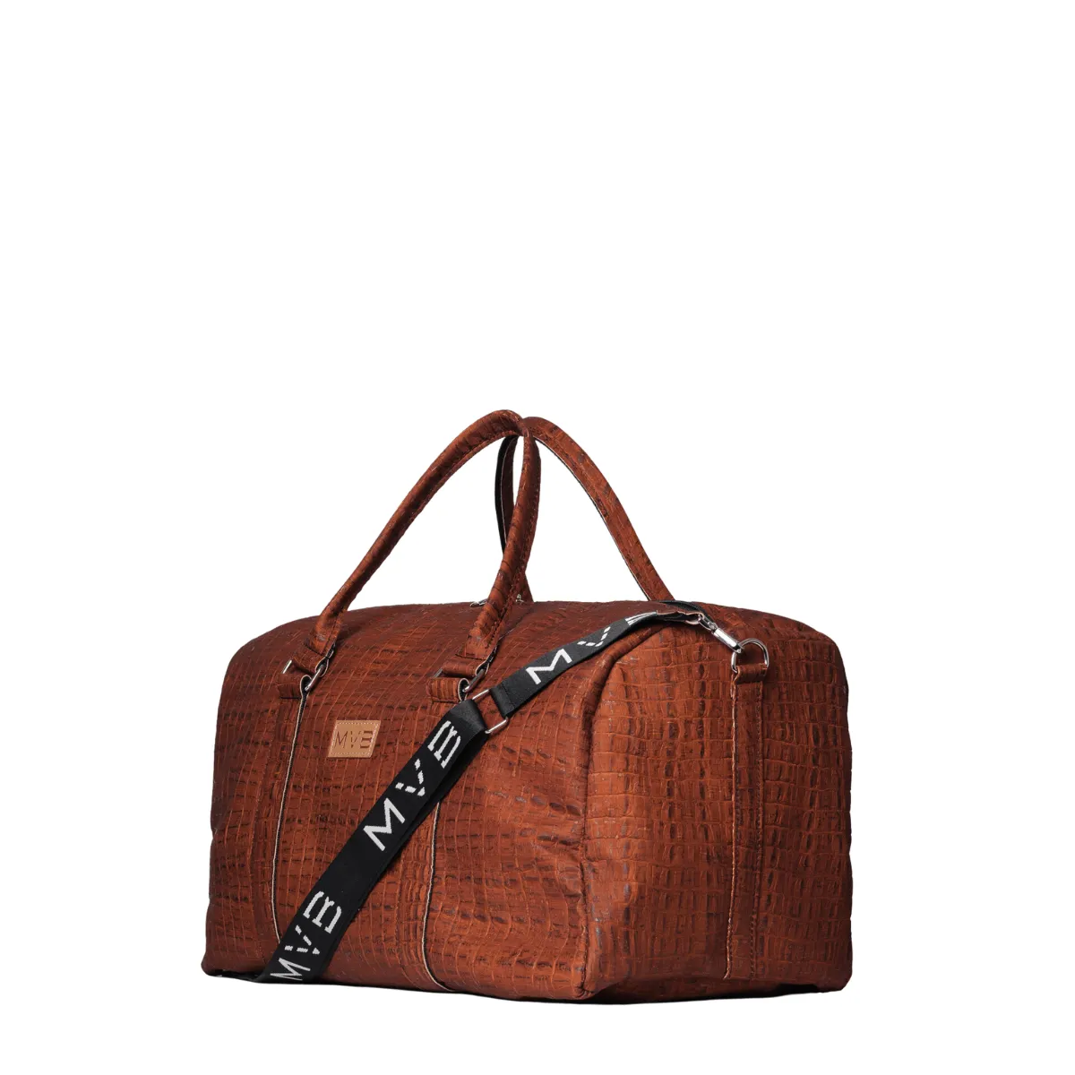 Xcape Vegan Leather Duffle Bag | Croco