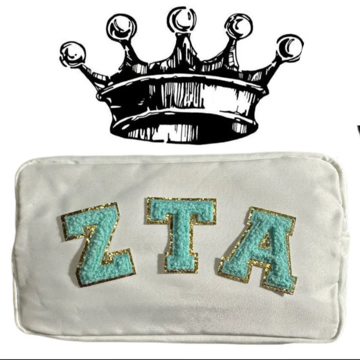 ZTA Chenille Patch Pouch